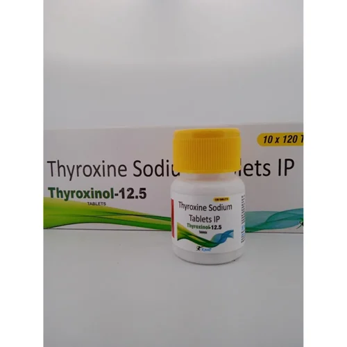 12.5 mg Thyroxinol-12.5 Thyroxine Sodium IP Tablets - Available in India