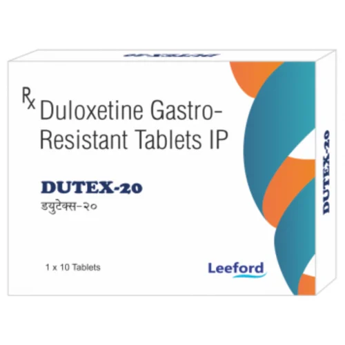 20 mg DUTEX-20 Duloxetine Gastro-Resistant IP Tablets - Available in India