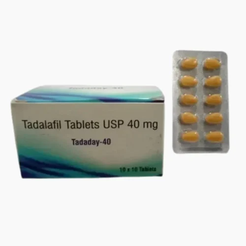40 mg Tadaday-40 Tadalafil USP Tablets - Available in India