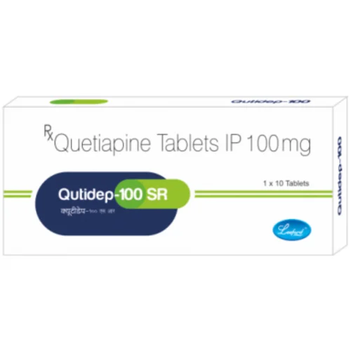 100 mg Qutidep-100 SR Quetiapine IP Tablets - Available in India