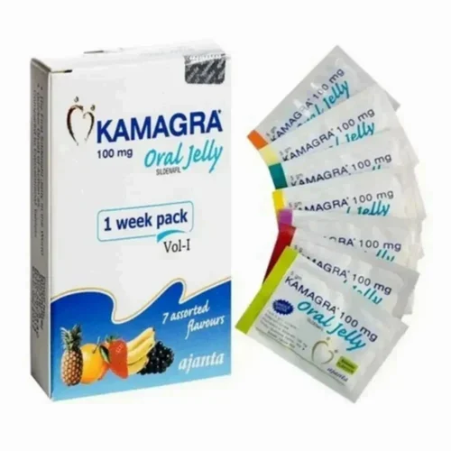 100 mg KAMAGRA Sildenafil Oral Jelly - Available in India