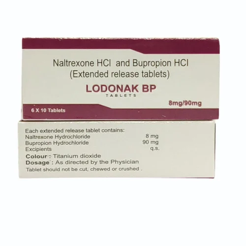 LODONAK BP Naltrexone HCl and Bupropion HCl (Extended release tablets) - Available in India