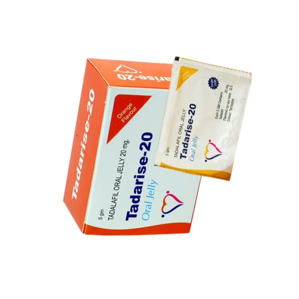 20 mg Tadarise-20 TADALAFIL ORAL JELLY - Available in India