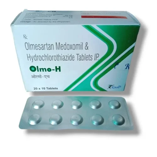 Olmo-H Olmesartan Medoxomil & Hydrochlorothiazide IP Tablets - Available in India