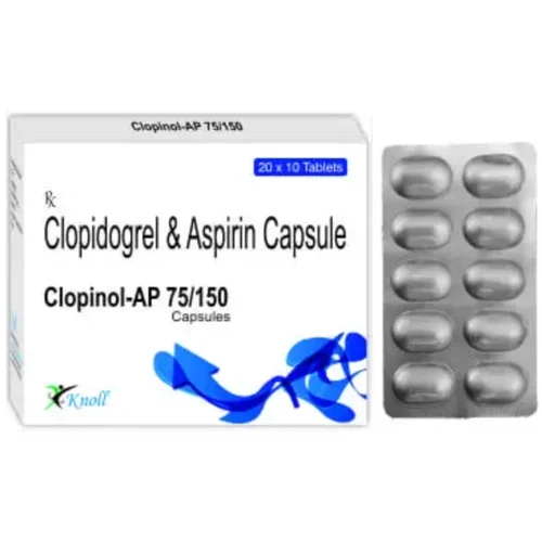 Clopinol-AP 75/150 Clopidogrel & Aspirin Capsules - Available in India