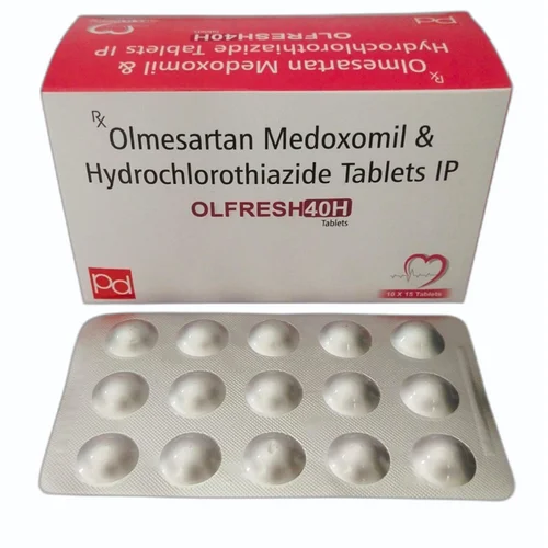 OLFRESH 40H Olmesartan Medoxomil & Hydrochlorothiazide IP Tablets - Available in India